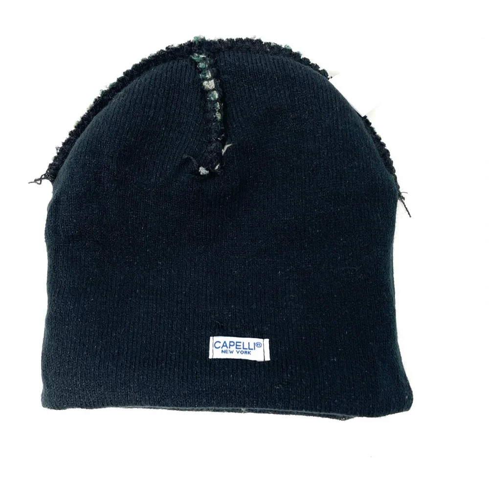 CAPELLI of NEW YORK 2T-4T army fatigue knit cap, toddler, size S/M, NWOT